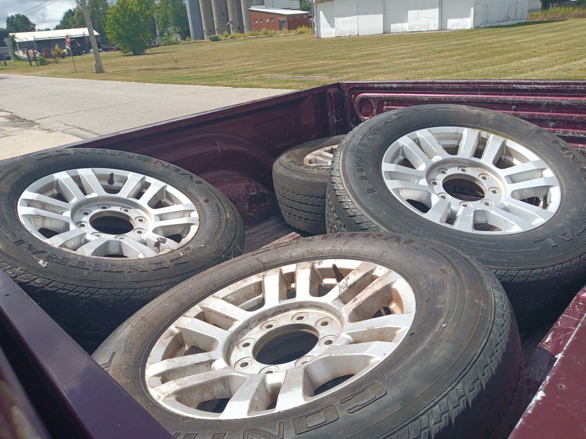 GMC Rims With Tires 