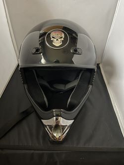 Black Full-Face Helmet (L)