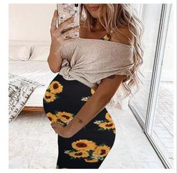 Sunflower Maternity Dress