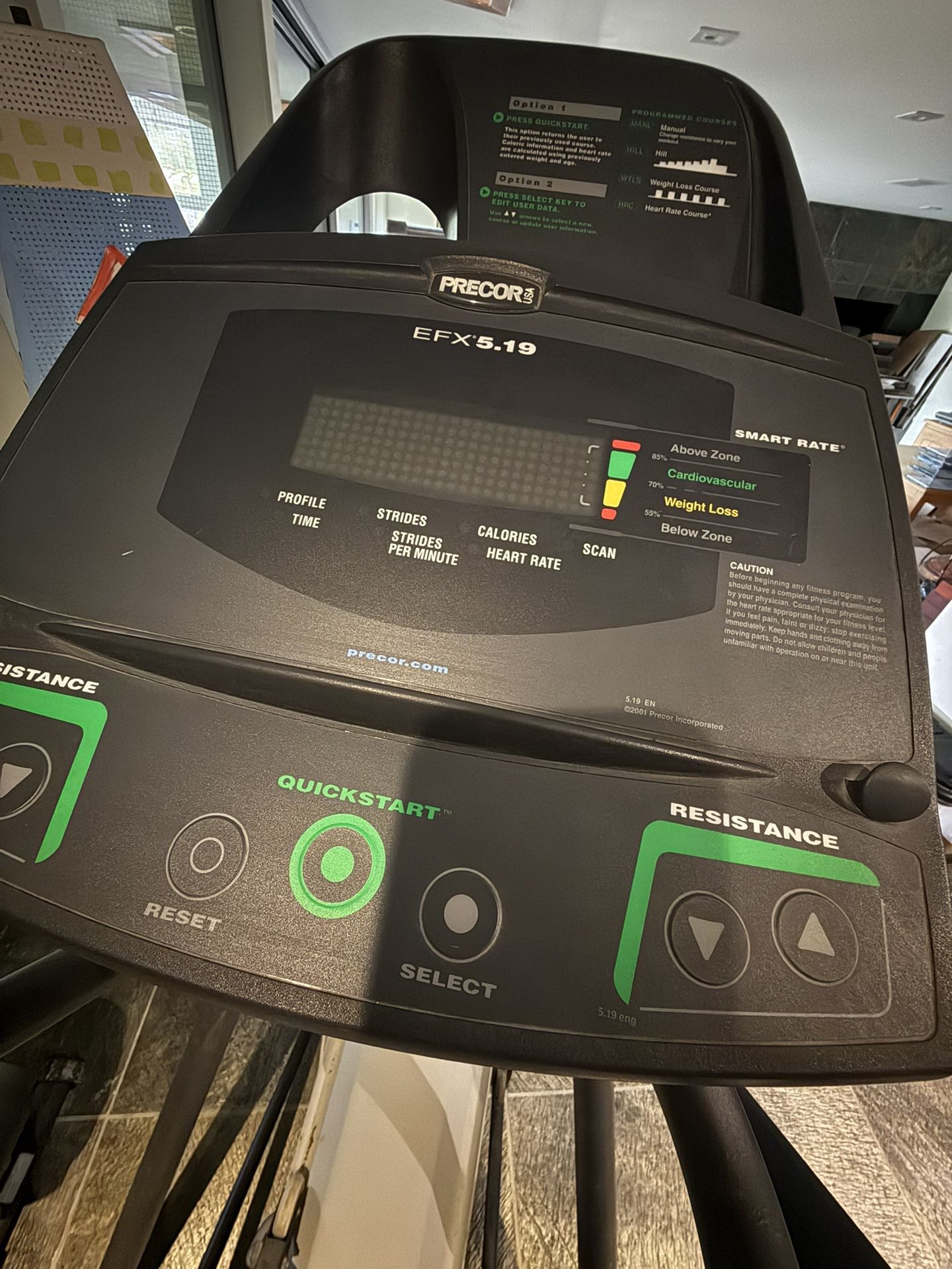 Precor Elliptical Trainer