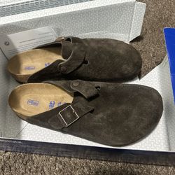 Brown Birkenstocks