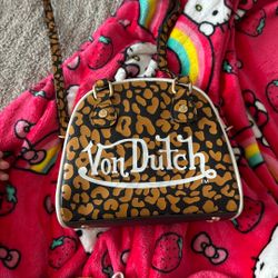 Von Dutch Leopard Purse