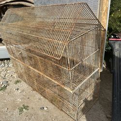 4 Section Bird Cage 