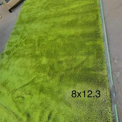 Never used artificial grass