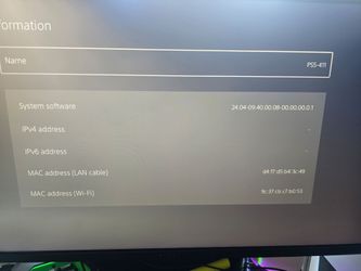 PS5 Pro Low Firmware 9.40