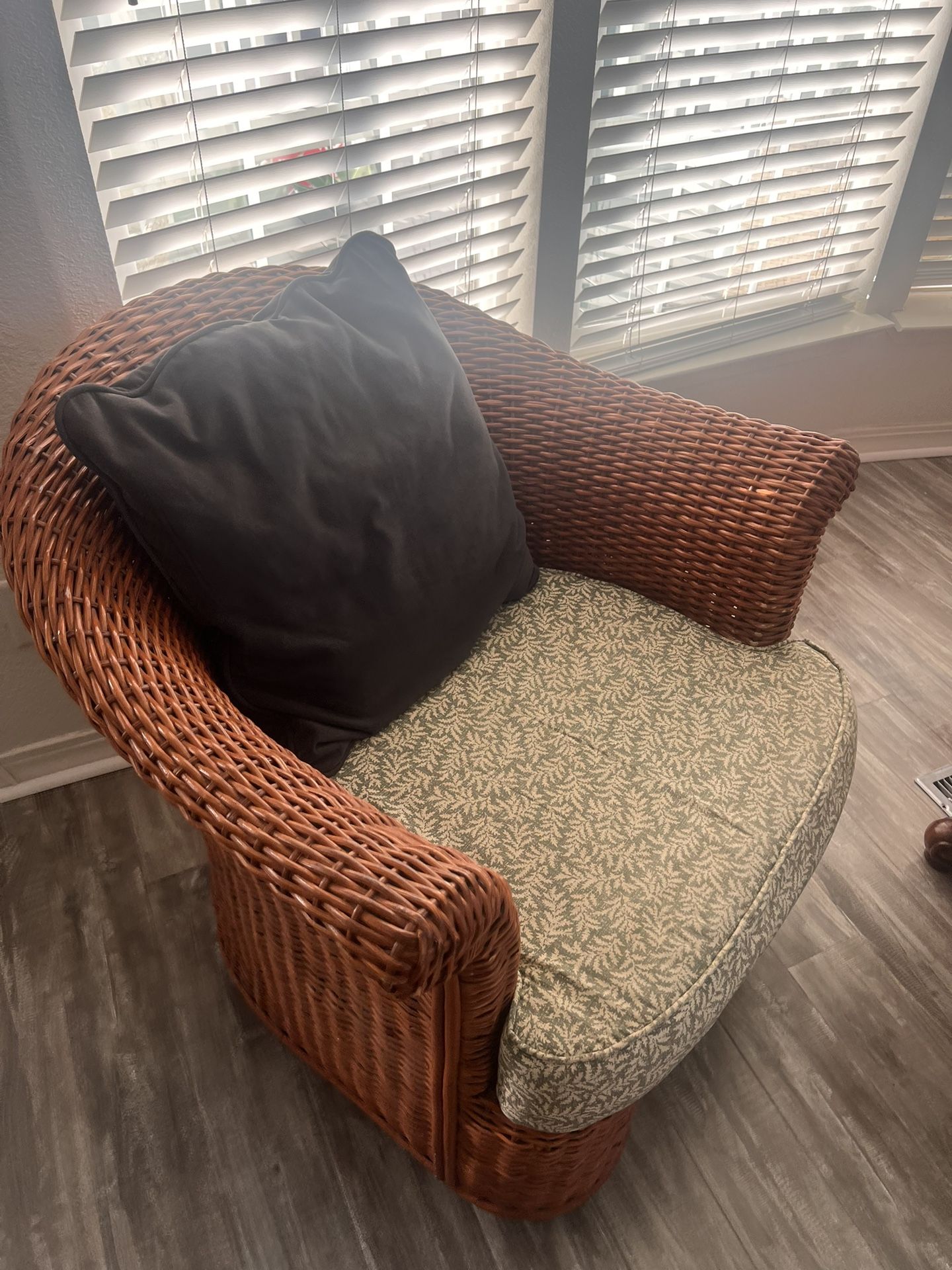 Wicker chairs
