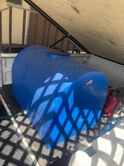 Blue Poly Water Storage Tank 60GAL