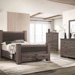 Queen Bedroom Set 8-PCS