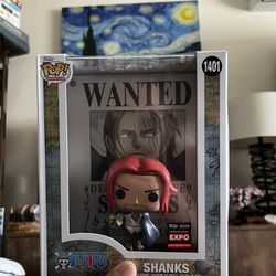 Shanks Wanted Poster Funko Pop