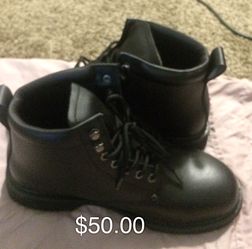 Men’s shoes for crew non slip boots