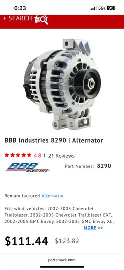 Alternator 8290