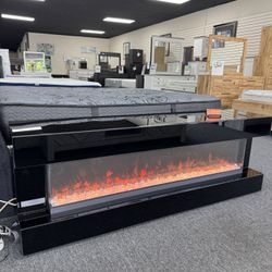 TV Stand W/Bluetooth Speaker. 🚚WE DELIVER🚚