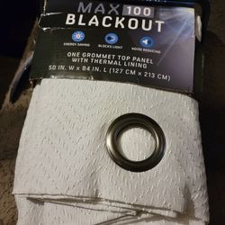 New 100 Percent Blackout Curtains