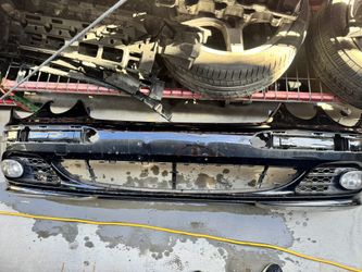 2006 MERCEDES CL600 FRONT BUMPER BLACK COLOR  