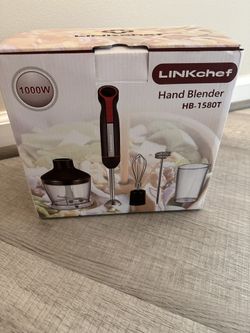Brand New LINKchef 1000W Hand Blender Set (HB-1580T)