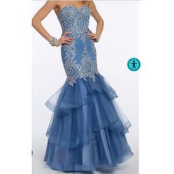 Blue prom / event dress