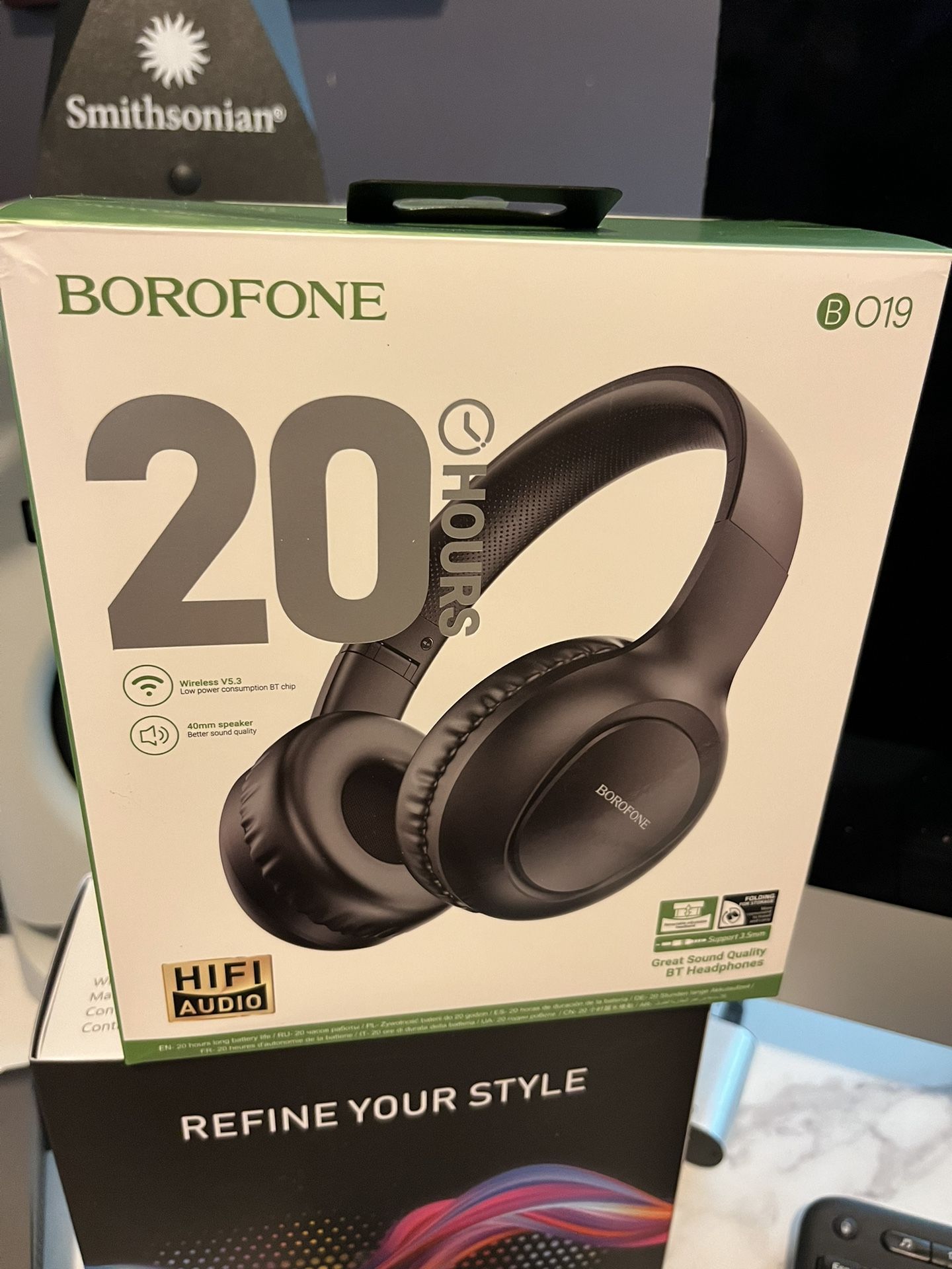 BOROFONE BLUETOOTH HEADPHONES $15