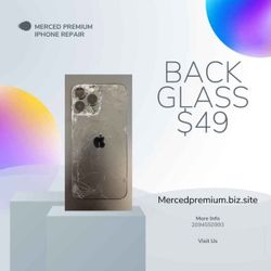 Back Glass For iPhone 