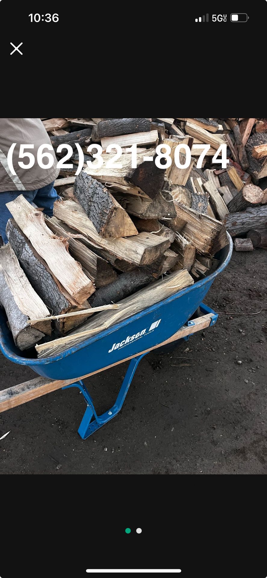 Firewood for sale dry and ready to burn