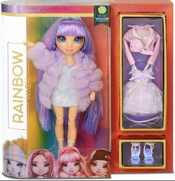 VIOLEY WILLOW RAINBOW HIGH DOLL! NEW IN HAND
