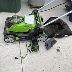 Greenworks Electric Mower 