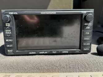 2005 Toyota Sequoia OEM head Unit DVD navigation