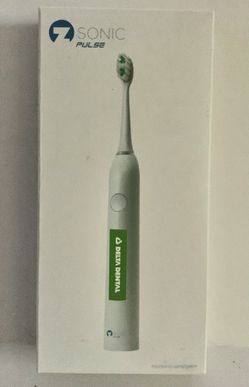 NEW Z Sonic Pulse Electric Toothbrush, with 1 Brush Head & USB Charging Cable