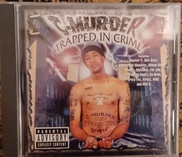 C Murder Music Rap Hip Hop CD Trapped in Crime Master P