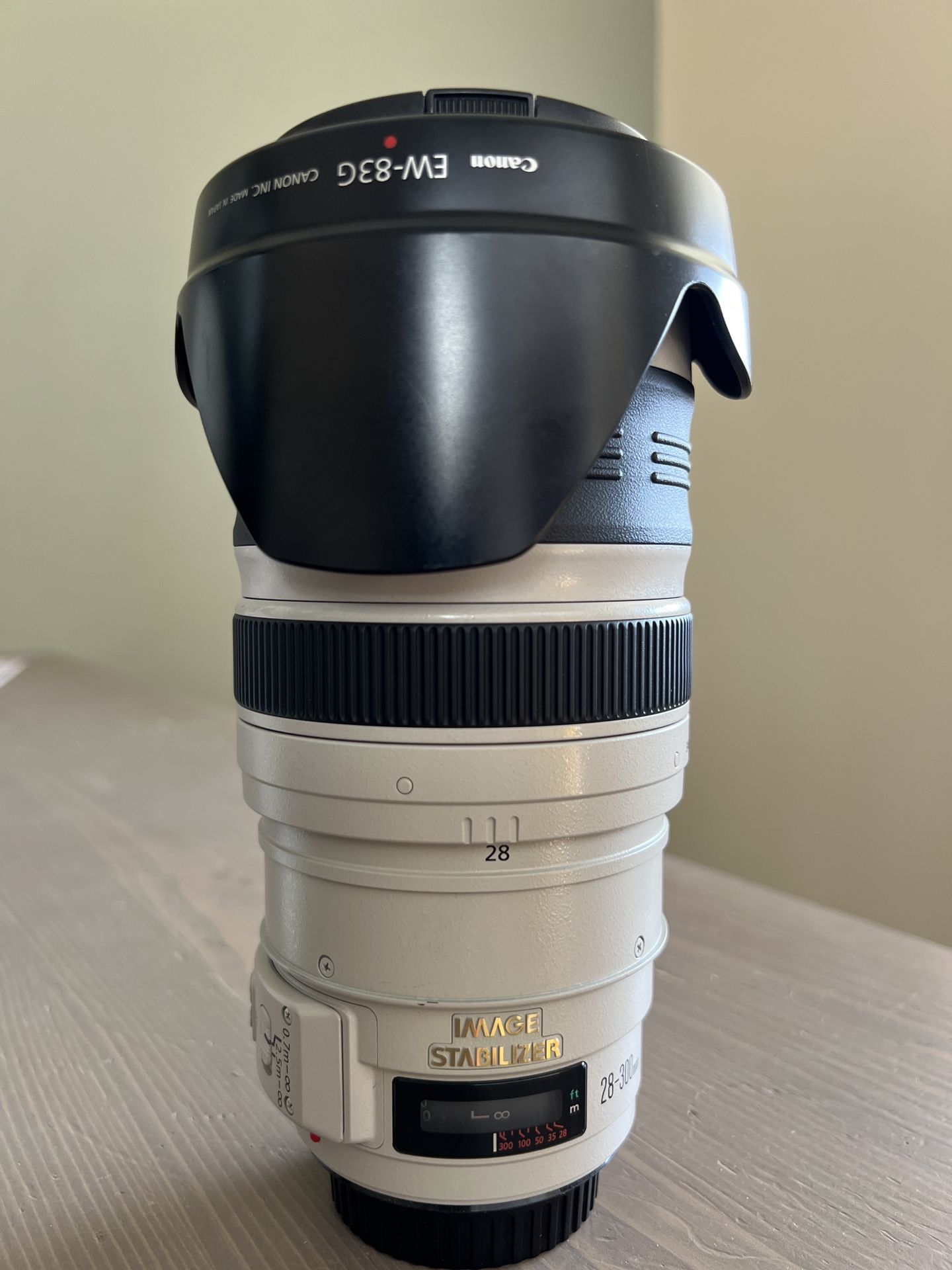 Canon EF 28-300 3.5 L Lens Excellent Condition