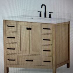 Newcastle 4 Single Sink Bathroom Vanity