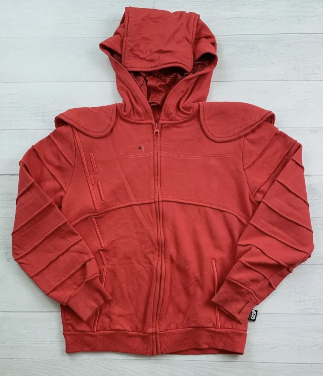 Disney Star Wars Red Praetorian Guard Sweatshirt Jacket Boys Kids Size 7/8