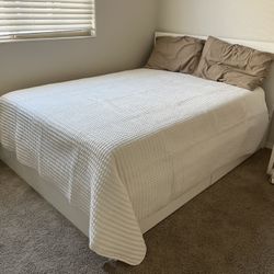 Full-sized mattress And Bed frame