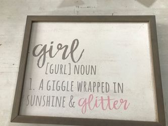 Wood sign
