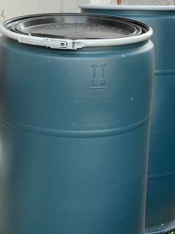 Two 50 Gallon Containers 