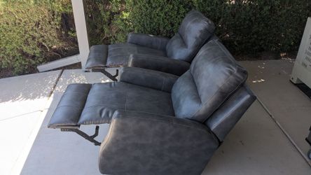 Super Nice soft recliners his and hers