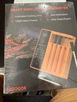Nigogor Smart Wireless Meat Thermometer