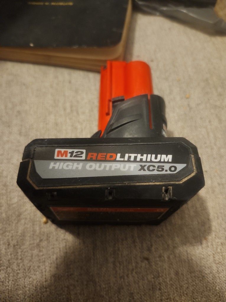 Milwaukee M12 Red Lithium High Output Xc5.0 Battery