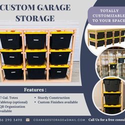 Custom Garage Storage 