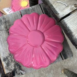 Pink Flower Concrete Tiles