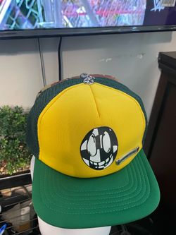 CHROME HEARTS MATTY BOY SEX RECORDS SMILEY TRUCKER HAT
