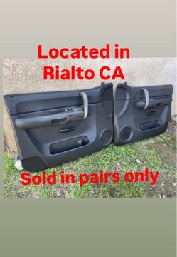 GM Door panels