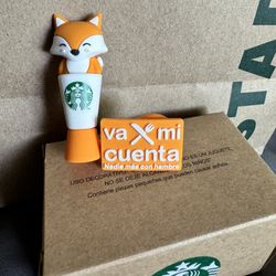 Starbucks Fox Straw Topper