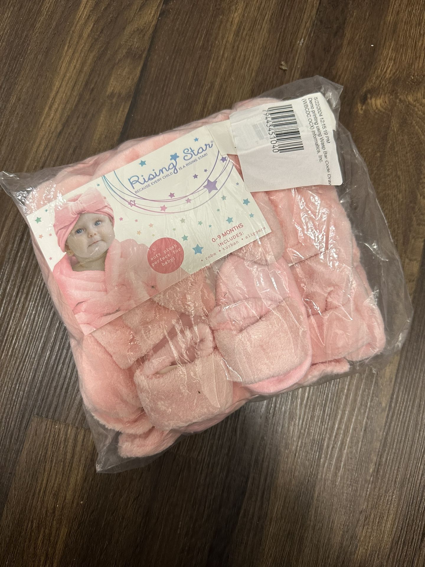 Rising star Bath robe spa set (New)