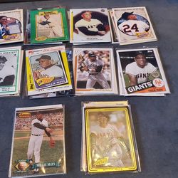 Lot of 30 san francisco Willie Mays baseball cards for $20