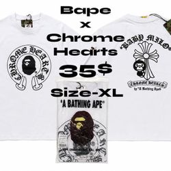Bape x Chrome Hearts