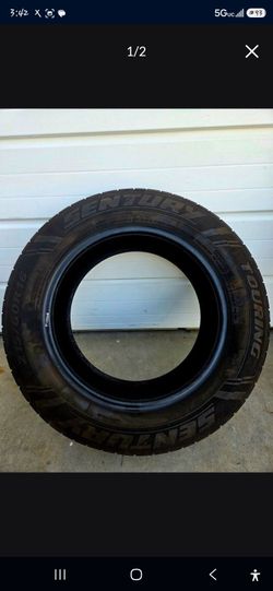Only one semi new  tire  Sentury 215/60R16