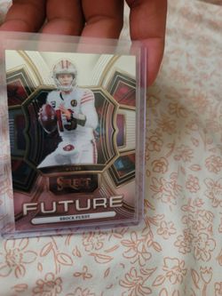 2023 Panini Select - Brock Purdy Silver Prizm