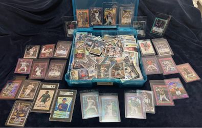🚨BIG CARD LOT!! FETURE LEO DE VRIES /25 BOWMNA, TOPPS 2023 UPDATE, PRIZM AUTOS MLB NBA