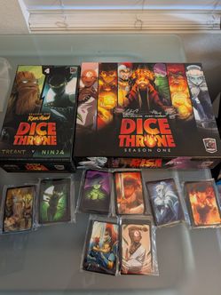 Dice Throne Board Game Collection (Season 1,2, Outcasts)