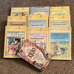Little House On The Prairie Book Series-Full Set